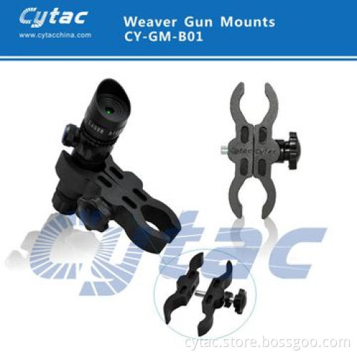 Two-ring 24 to 46mm Flashlight/Laser Sight Barrel Mounts